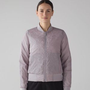 Lululemon Non Stop Bomber - Reversible - Dark Chrome